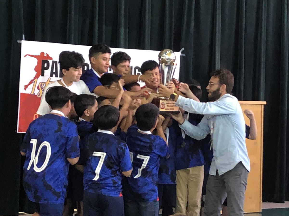 Congratulations to Park Place boys’ soccer team for winning the East Area championship title! We are proud of you! Thank you, Coach Paradas, for your leadership!