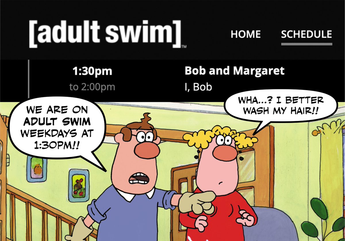 #adultswim #bobandmargaret #acartoonfrommypast #hasitreallybeenover20years?