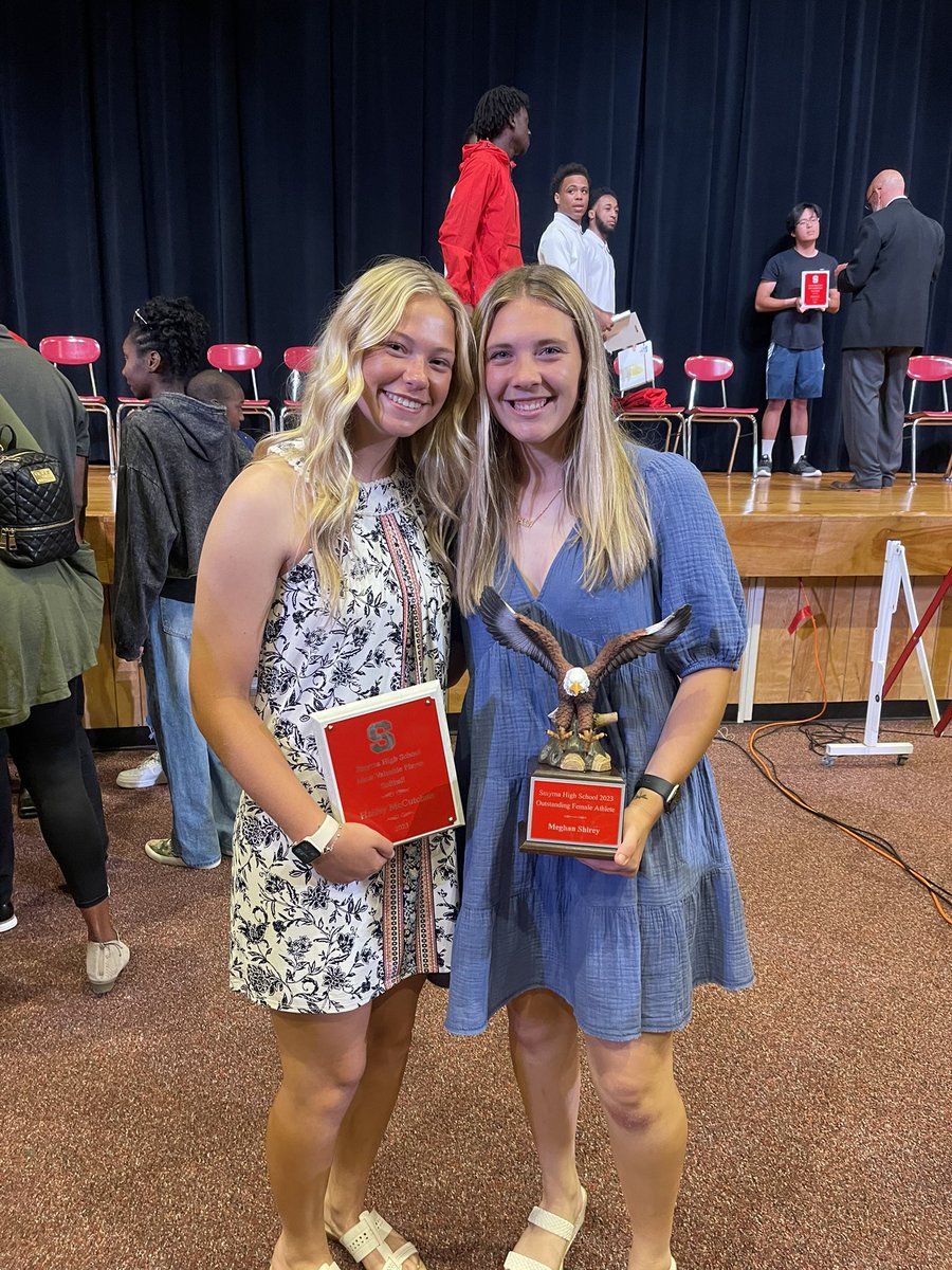 PA Chaos 18U Gold - Shirey (@pachaos_shirey) on Twitter photo Huge congratulations to Meghan Shirey UMBC) on Female Athlete of the Year and Haily McCutchan (2024) for Smyrna Softball MVP!!!! Proud of you girls!!!💪🌪️🥎🥎 <a href="/meghanshireyy/">meghanshireyy</a> <a href="/MccutchanHailey/">Hailey McCutchan</a> Huge congratulations to Meghan Shirey UMBC) on Female Athlete of the Year and Haily McCutchan (2024) for Smyrna Softball MVP!!!! Proud of you girls!!!💪🌪️🥎🥎 <a href="/meghanshireyy/">meghanshireyy</a> <a href="/MccutchanHailey/">Hailey McCutchan</a>