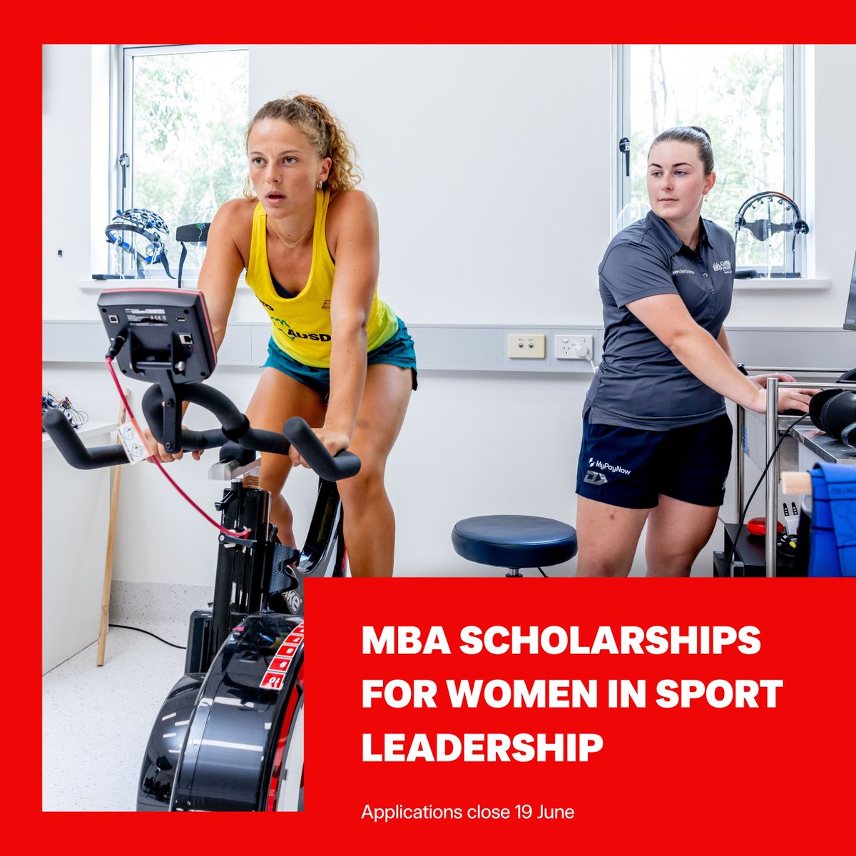We're encouraging female leaders in the sporting industry. #griffithwomeninsport #griffithuni More Information: griffith.edu.au/scholarships/s…