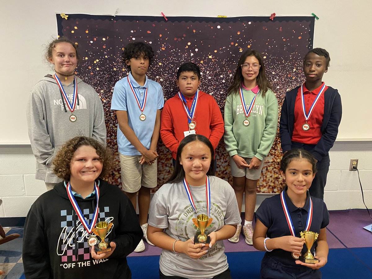 Mrs_EHall's tweet photo. These groups of kiddos did a wonderful job and worked hard during their noetic math competition. @CCPSMathDept @LelyLionsRoar https://t.co/SlJIe5DOz7