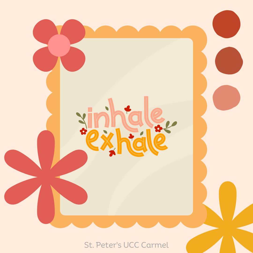 Sometimes, there aren't words 
That help us when we are 
Stressed 
Overwhelmed 
Joyful 
Celebrating 
Grieving 
Scared 
Instead of words 
Remember to breathe.