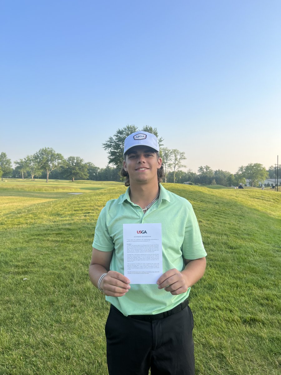 Congratulations to the six players who secured their spots for the <a href="/USGA/">USGA</a> 75th U.S. Junior Amateur Championship! They will go on to play in Charleston, S.C. July 24-29. #USGAqualifying

A two hole playoff determined the sixth qualifying position and first &amp; second alternates.