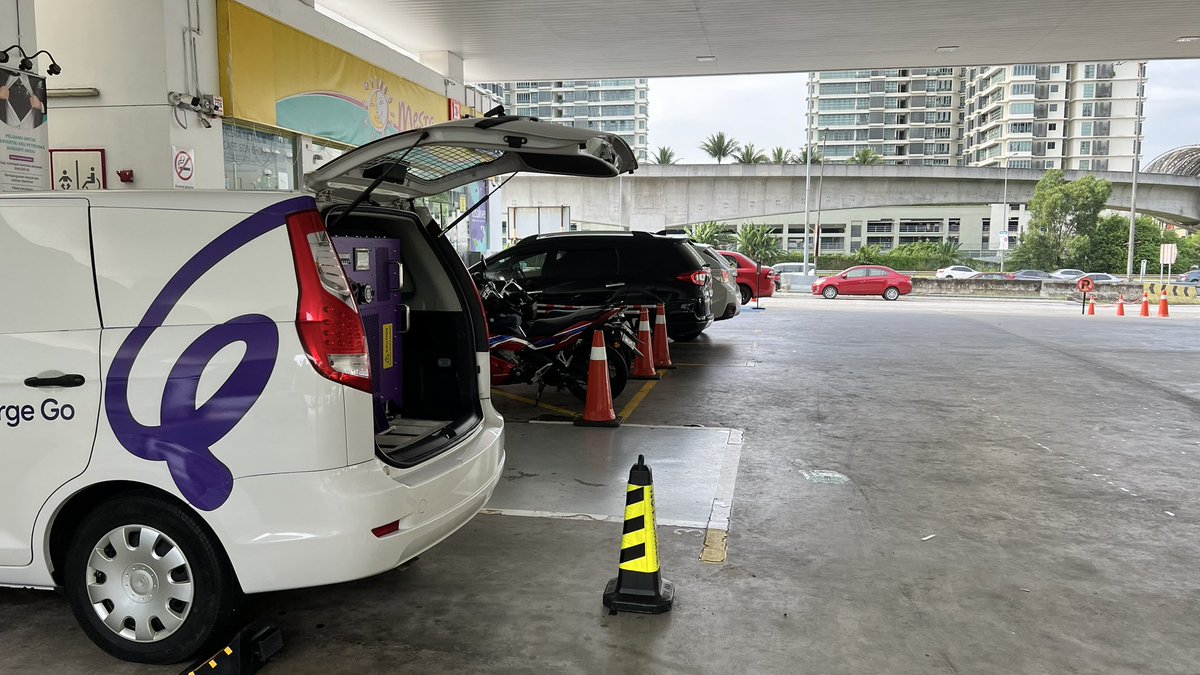 EVChargeGO's tweet photo. Good morning PETRONAS Temasya #evchargego https://t.co/GdWOTcEOTj