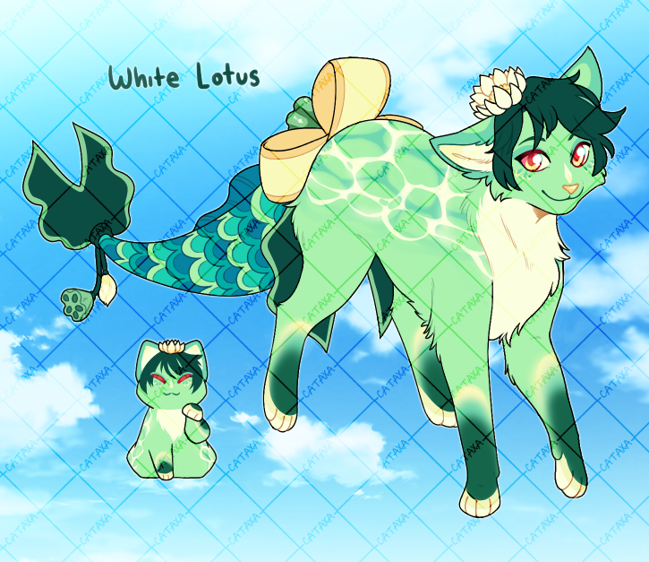 🌼ADOPT OPEN🌹
-Paypal Only
-OK to claim here

🪷 WHITE LOTUS:
-$40
-Features brand new trait: Paper Fishtail
-Features Unusual Shaped Bell: Lotus Seed Pod