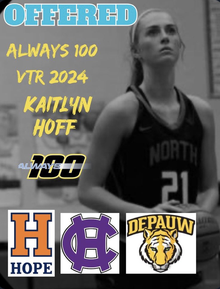 Beyond grateful for these opportunities to get a great education and continue playing the sport i love! @NCWB317 @BJBradley279 @vjhAlways100 @Always100_TMH