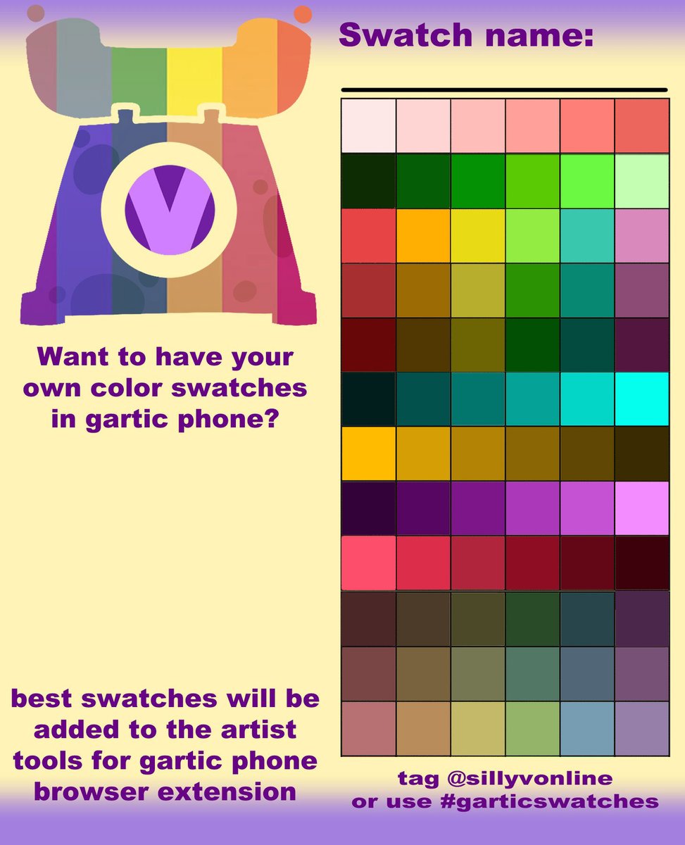 My "Syrpentina's Forest" #garticawatches submission for @sillyvonline Gartic Phone extension! Express your colors in your own submission for a chance to be featured! 🌈💖