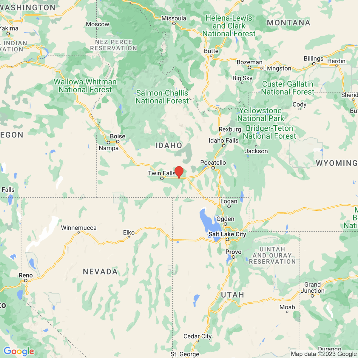 New town every hour on Twitter "Burley, Idaho Population 16,342