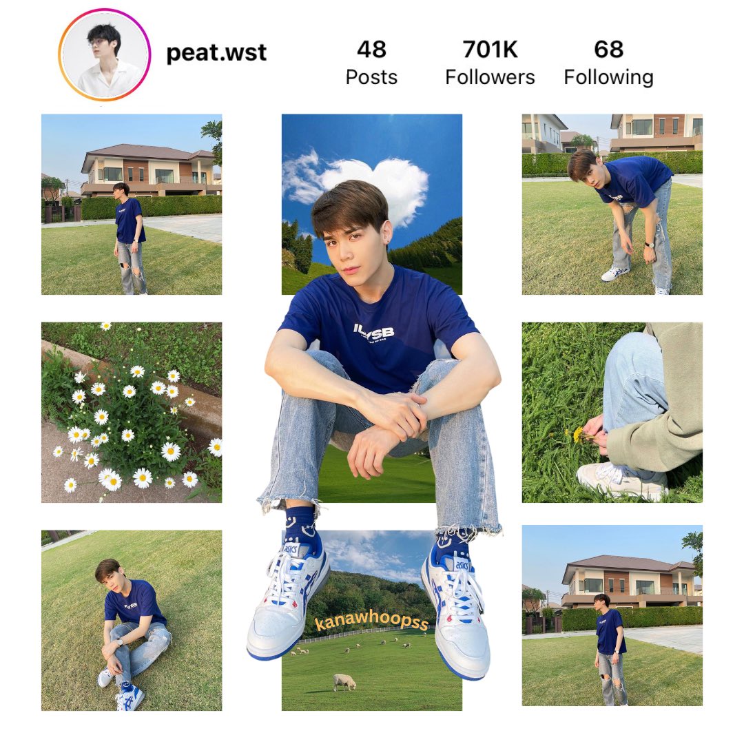 Congratulations P’Peat for reaching 700K+ followers on instagram
Let's hit 1M soon !!!

Congrats Peatwasu 700k 
#700KRestartWithOurPeat