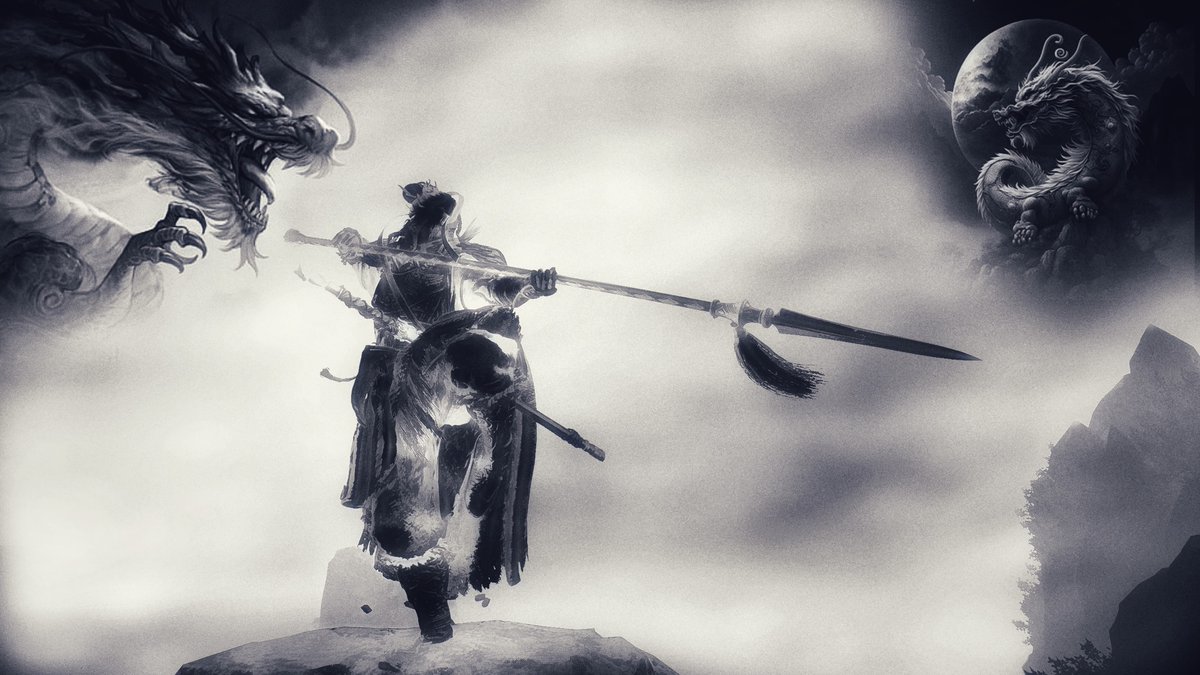 king_saus3's tweet photo. @WoLongOfficial Can’t wait🔥🔥having a lot of fun with this game even with the photo mode, mixed this with some photos of dragons I found https://t.co/hjRZrQHKZT