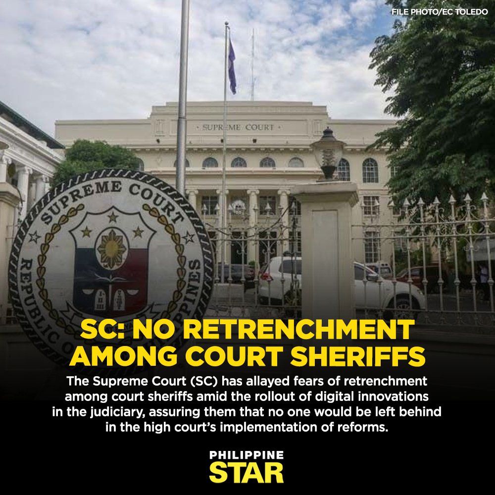The Philippine Star on Twitter "Speaking before 800 court sheriffs