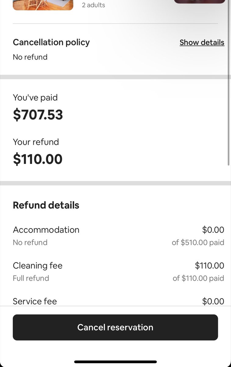 T_cad's tweet photo. @AirbnbHelp first they lie about the ad and now you’re going to give me pennies?

They said it was a full apartment, and it’s not. We were misled. The kitchen is shared, it’s not a whole apartment.

I spent this much to be in a private space, and cook with full privacy. https://t.co/TAMe69L8RM