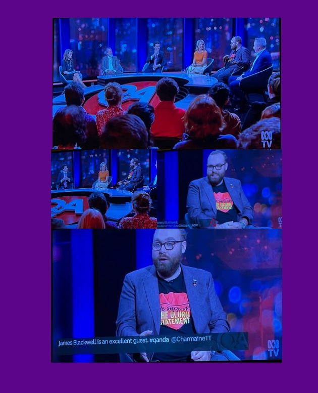 MelissaSweetDr's tweet photo. It was great hearing from @BlackwellJ_ on #QandA this week, across diverse topics. Amongst his many other roles and responsibilities, we are grateful that James volunteers his time as a director of @CroakeyNews
#PIJmatters
#SocialJ https://t.co/PuG2IxC12f