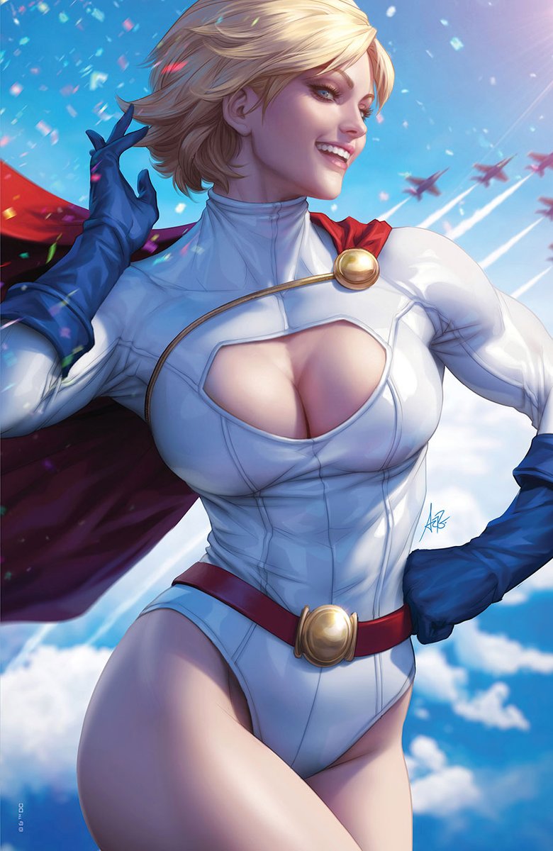 Up in the sky! It's a bird! It's a plane! No, it's this 😻@Artgerm Foil #CoverArt for 📚#Power Girl Special #1
👉ow.ly/5wHS50OuBZv
✏️@mymonsterischic 
🎨 @S_Marguerite 

#comicbooks #comicbookstore #DCTuesday #MidtownComics #topvariant #Topvarianttuesday #variantcover