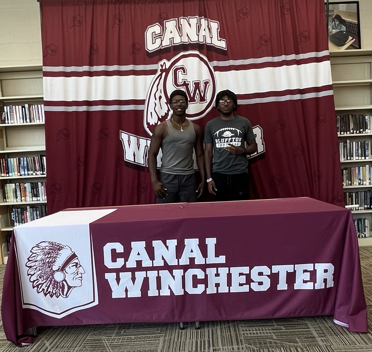 ShamariChristi1's tweet photo. Thank you @cwtouchdownclub for hosting my signing day today. @DavonteCourtney @RobertoKendric https://t.co/Gp65iLYWAg