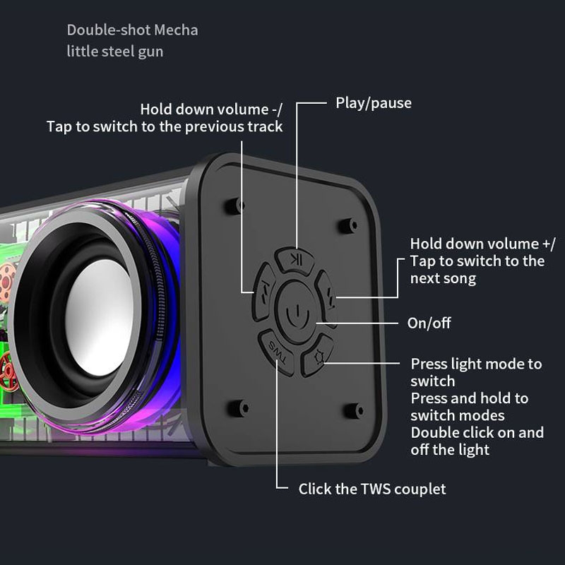 SunskyOnline's tweet image. V8 Transparent TWS Bluetooth Speaker
✅Bluetooth 5.0 version
✅10W high-power dual speakers
✅Colorful phantom streamer
Shop Item #: EDA004713301A
Shop Now👉mtw.so/6nD8WN
#Loudspeaker #MusicPlayer #OutdoorSpeaker