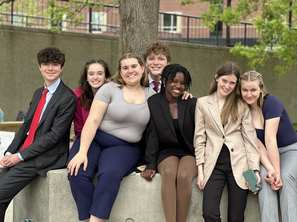 BancroftSchool's tweet photo. 🔟 Speechies 🗣️ traveled to Louisville to compete in 5️⃣ events at the NCFL Grand Nationals. 

Abby E. and Kaileigh S. &amp; Julius H. had strong performances missing the top 48 by 1 point. 

Andrew B. and Jada B. made it to the Semifinals (top 12 in the nation)!

Congrats to all❕ https://t.co/uZQ9WgI080