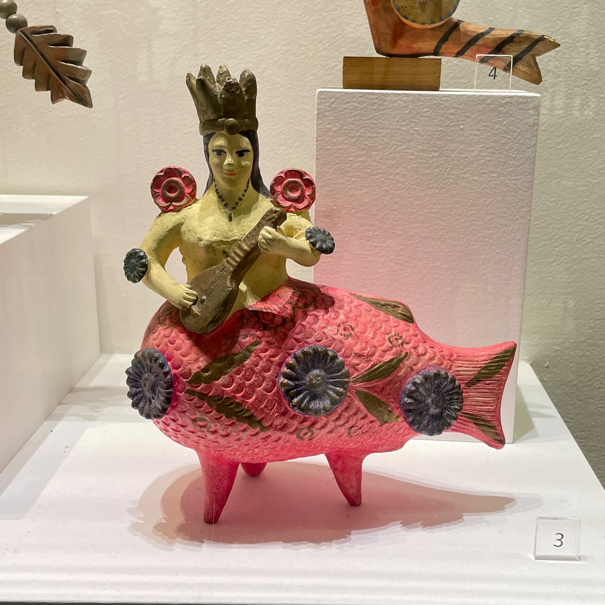 Just thinking about this mermaid at the Museo de Arte Popular in CDMX