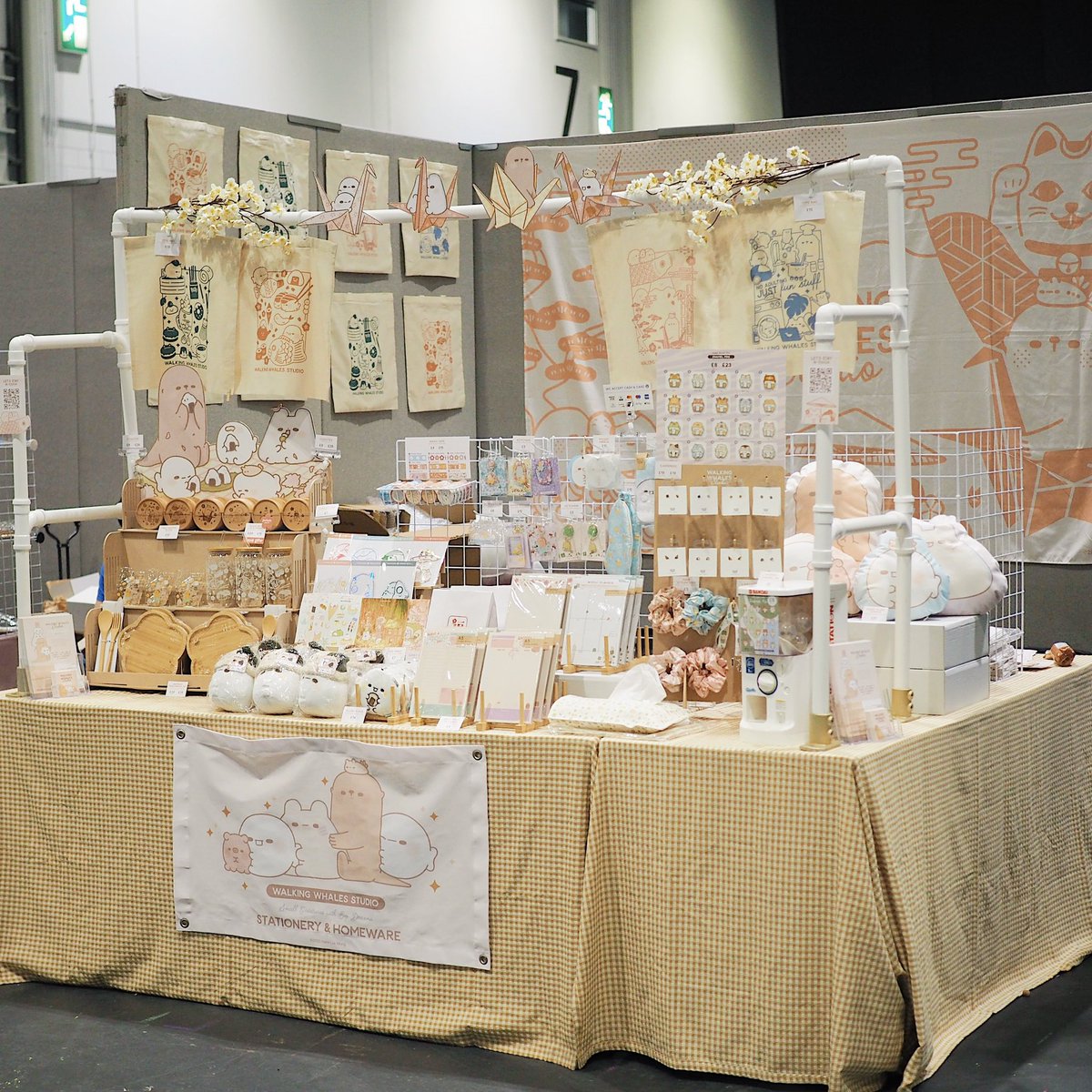 walkingwhalesco's tweet photo. One of the best weekends✨ @MCMComicCon #ComicCon #SmallBusiness https://t.co/vbbJKpzIjj