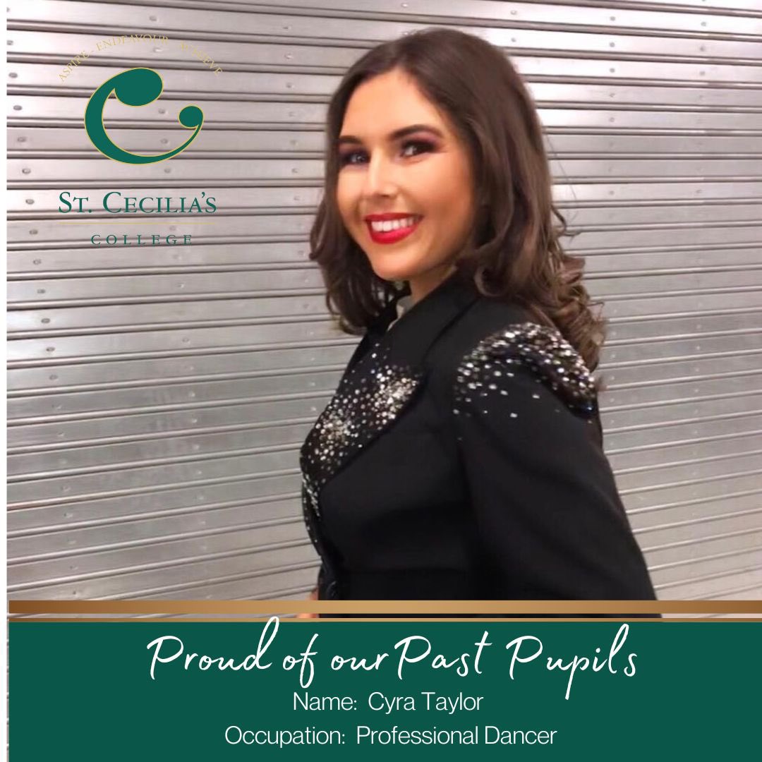 StCeciliasDerry's tweet photo. We are proud of all our past pupils who have kept true to our motto and have #aspired #endeavoured and #achieved 💚 https://t.co/g46lKbrHnN