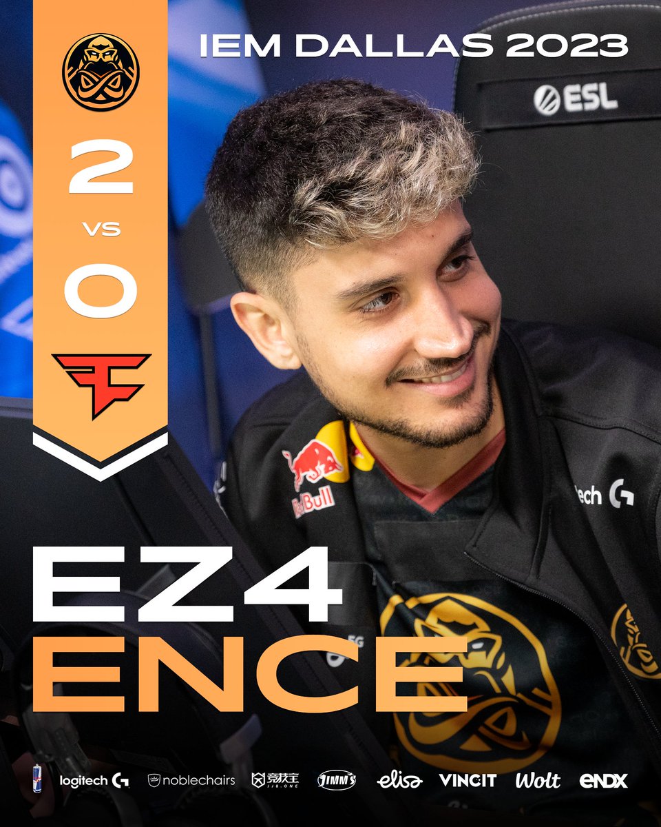 HUGE W again over @FaZeClan and PLAYOFFS SECURED 🇺🇸

#EZ4ENCE #IEM