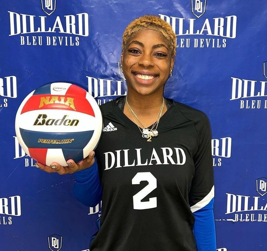Trenity Pender from Fort Worth TX has Committed to Dillard University Volleyball 
* transfer from Clark-Atlanta University