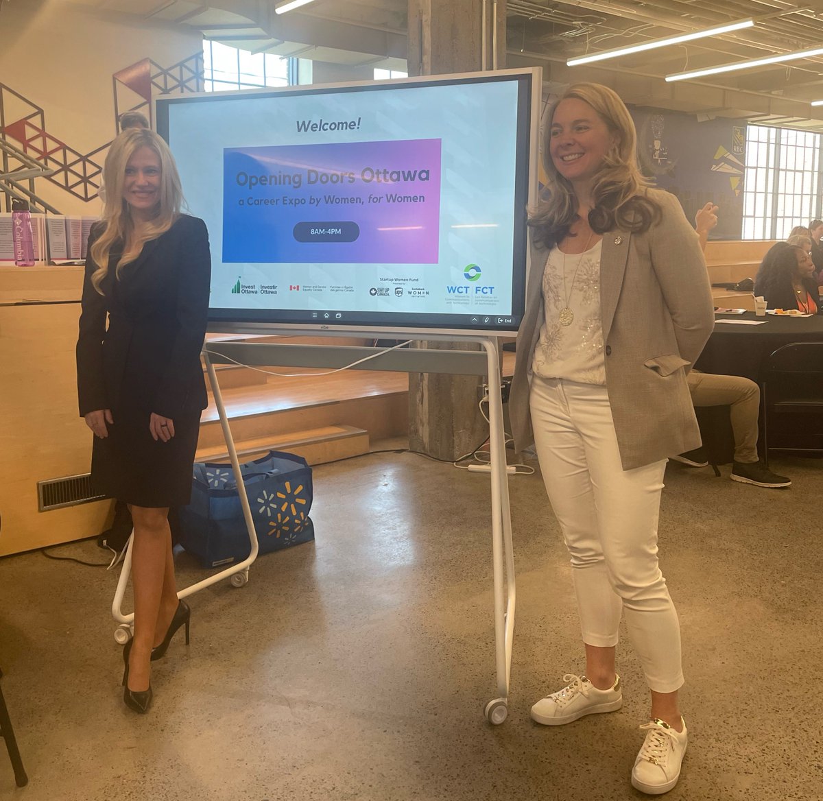 Sonya Shorey (@sshorey) on Twitter photo 1) Opening Doors Ottawa-A Career Expo for Women by Women: It was honour to join <a href="/JennaSudds/">Jenna Sudds</a>, <a href="/WCT_NCR/">WCT National Capital</a>, <a href="/WAGE_FEGC/">Women and Gender Equality Canada</a>, <a href="/Startup_Canada/">Startup Canada</a> and our team at <a href="/Invest_Ottawa/">Invest Ottawa</a> & <a href="/Bayview_Yards/">Bayview Yards</a> for this career development event for women-identifying professionals from every walk of life today. 1) Opening Doors Ottawa-A Career Expo for Women by Women: It was honour to join <a href="/JennaSudds/">Jenna Sudds</a>, <a href="/WCT_NCR/">WCT National Capital</a>, <a href="/WAGE_FEGC/">Women and Gender Equality Canada</a>, <a href="/Startup_Canada/">Startup Canada</a> and our team at <a href="/Invest_Ottawa/">Invest Ottawa</a> & <a href="/Bayview_Yards/">Bayview Yards</a> for this career development event for women-identifying professionals from every walk of life today.