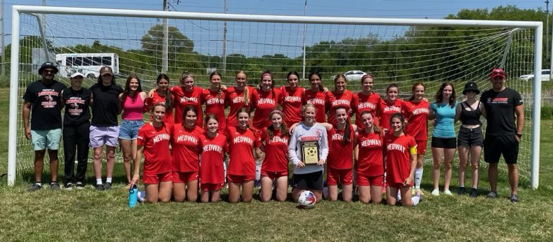 erinmutch's tweet image. A great game featuring an outside-the-box goal by Lowyn Weber to win the TVRAA Champs in a 1-0 game w Lucas.