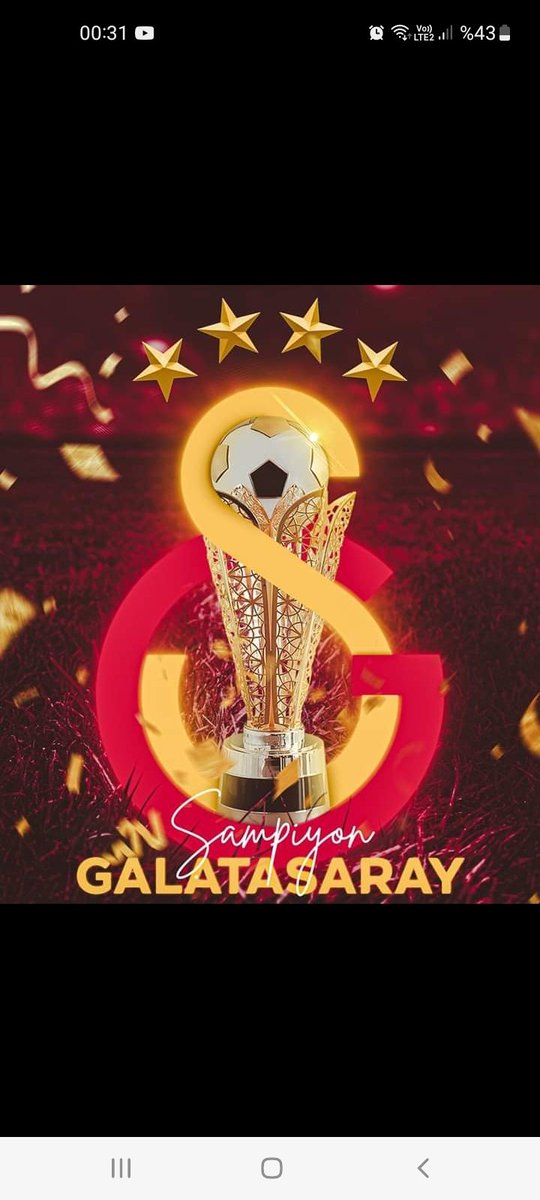 Bir Trabzonspor taraftarı olarak Galatasaray'ı, teknik adam ve futbolcuları ile Galatasaray camiasını da tebrik ediyorum.  Tebrikler Galatasaray.