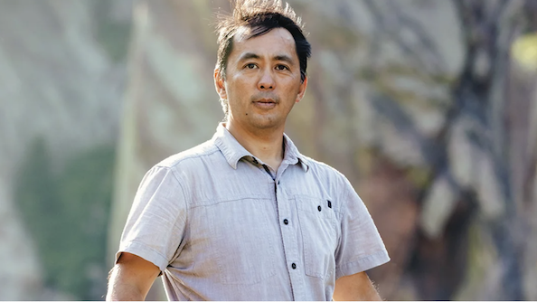 OutwardBoundUSA's tweet photo. Former CEO of the American Alpine Club and former Northwest Outward Bound School Executive Director, Mitsu Iwasaki, speaks on inequity and racism in the climbing community. Read more at: https://t.co/2weBKYh6zC. Photo by Jess Talley/Louder Than #aapi #aapihertitagemonth. https://t.co/CHRyLm59WL