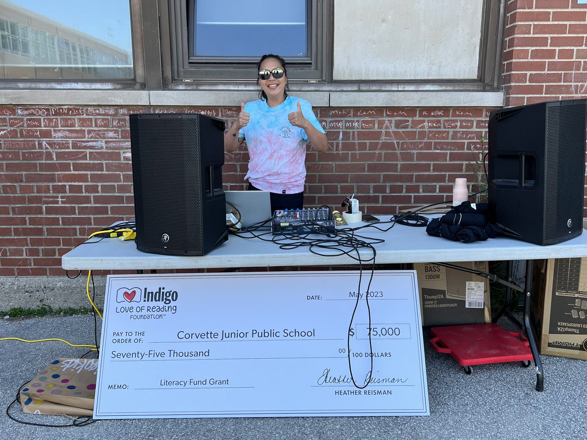 Corvette Junior P.S. (@tdsb_corvette) on Twitter photo So this happened today….. THANK YOU <a href="/IndigoLOR/">Indigo Love of Reading Foundation</a> and our home store <a href="/ColesEglintonSq/">Coles Eglinton Sq</a> for supporting the Corvette Fleet with a $75,000 Literacy Fund Grant to enhance our reading and resources! Students and families gathered for a literacy show & share followed by the big reveal! So this happened today….. THANK YOU <a href="/IndigoLOR/">Indigo Love of Reading Foundation</a> and our home store <a href="/ColesEglintonSq/">Coles Eglinton Sq</a> for supporting the Corvette Fleet with a $75,000 Literacy Fund Grant to enhance our reading and resources! Students and families gathered for a literacy show & share followed by the big reveal!