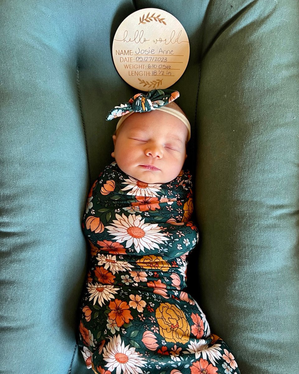 Some personal news… we welcomed our first born into the world on Saturday. Josie is absolutely perfect.