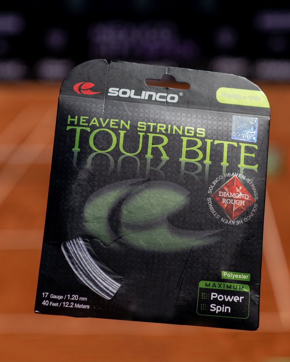 SOLINCOsports's tweet photo. Performance runs in the family. Tour Bite Diamond Rough boasts an excellent blend of spin, power, and bite, thanks to its textured pattern and predictable response. Get it at your local tennis retailer.
#Solinco #TourBiteDiamondRough #TourBite #SolincoPerformance https://t.co/4TRgnjjMrS