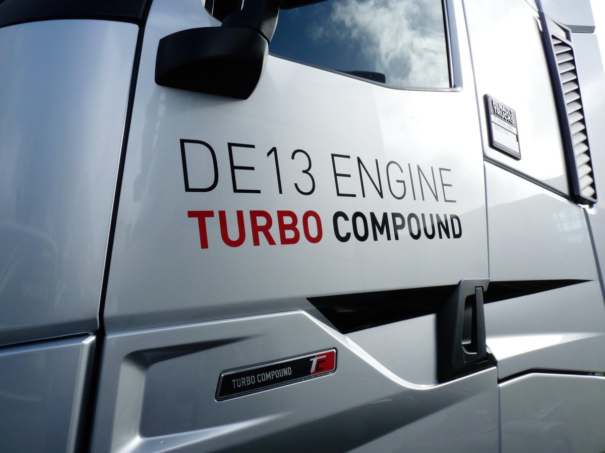 RenaultTrucksUK's tweet photo. Need another reason to love our new Turbo Compound trucks?

♦️ new control software
♦️ new calculator
♦️ new clutch actuator

Vehicles equipped with the next generation of Optidriver gearboxes experience smoother and faster gear changes. 💪 ♦️ 

#RenaultTrucks #TurboCompound https://t.co/8C8xzWzYHo