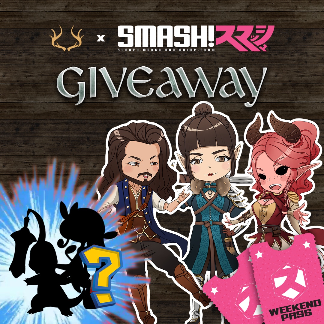 deerstalkerpics's tweet image. We're so excited to be teaming up with @smashcon for a weekend double pass giveaway!⁠
⁠
Here's how to enter!⁠
🗡 Follow @smashcon and @deerstalkerpictures⁠
🗡 RT this post
🗡 Tell us which Pokémon would partner with your favourite 1 For All character!
⁠
#1foralldnd #smashcon