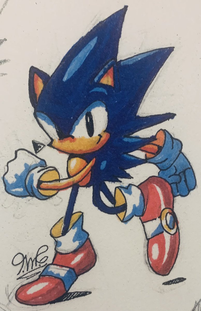 #segasaturn #SonicTheHedgehog #markerdrawing #doodleart