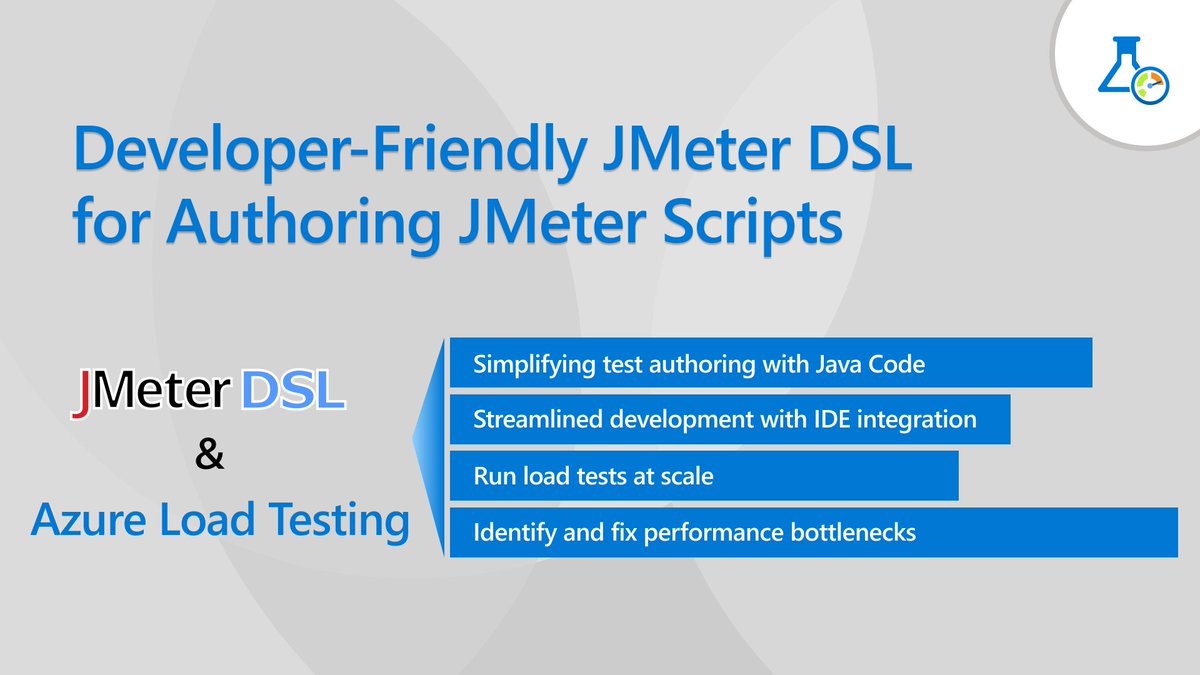 >  Developer-Friendly JMeter DSL for Authoring JMeter Scripts dlvr.it/Sptf6k