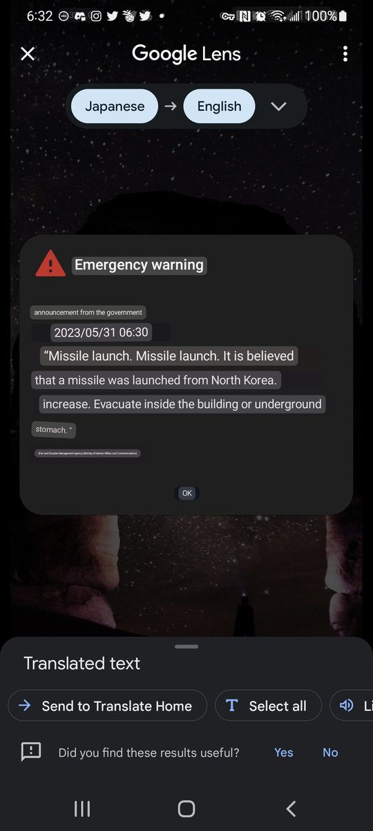 Sitting here waiting for a news update like... the fuck do you mean they shot a nuke at okinawa. I didn't realize nk could shoot anything that far. 😬 so ummm... let's hope today's not the day they get good at this stuff.