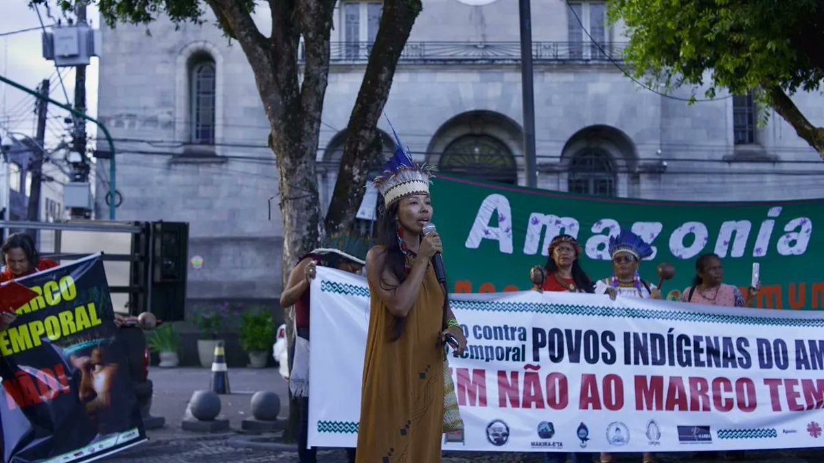 ApibOficial's tweet image. 🚨MANAUS CONTRA O PL490 🚨

Movimento indígena mobilizado na cidade de Manaus para dizer NÃO ao PL 490, que está em votação na @camaradeputados
Fotos: Rodrigo Duarte (CPA/MBRN)

#MarcoTemporalNÃO
#DemarcaçãoJá
#DemarcaçãoÉDemocracia
#Muitaterraprapoucofazendeiro
#IsoladosEmRisco