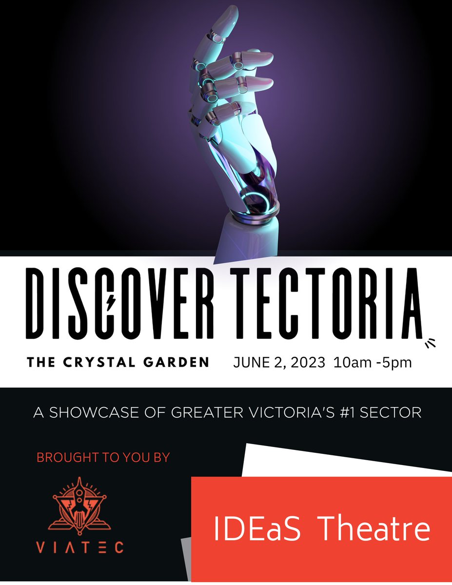 VIATEC's tweet photo. IDEaS Innovation for Defence Excellence and Security Theatre presents:
Dive into Victoria's Blue Economy - 10:15 am to 11:00 am
No registration required. Attendance is free.
#discovertectoria2023 #scaleyyj #yyjtech
https://t.co/IjKQ1PMtHm https://t.co/53HZCFgbDm