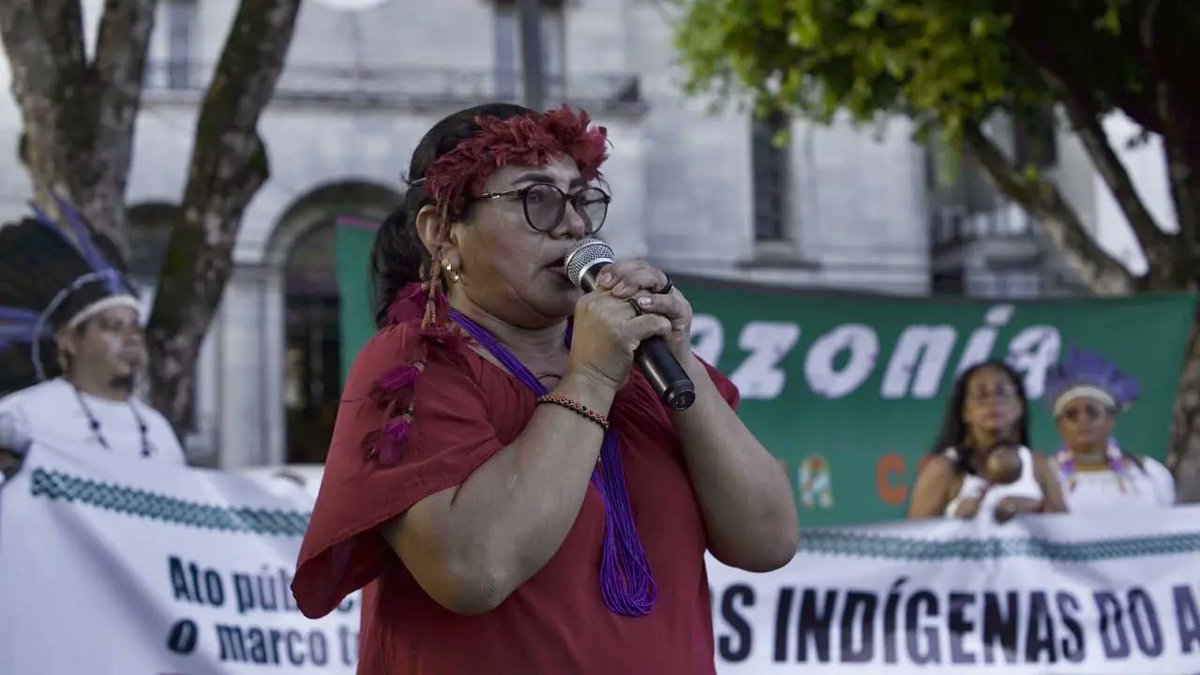 ApibOficial's tweet image. 🚨MANAUS CONTRA O PL490 🚨

Movimento indígena mobilizado na cidade de Manaus para dizer NÃO ao PL 490, que está em votação na @camaradeputados
Fotos: Rodrigo Duarte (CPA/MBRN)

#MarcoTemporalNÃO
#DemarcaçãoJá
#DemarcaçãoÉDemocracia
#Muitaterraprapoucofazendeiro
#IsoladosEmRisco