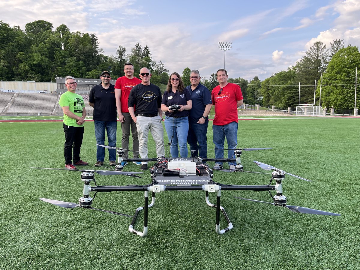 It was an experience that my colleague Louann Cormier and I won't forget!" - Dan Mantz NASA debuted its Dragonfly drone at the REC Foundation's Aerial Drone Championship.  Dragonfly is set to launch in 2026. It is the first robotic mission to explore Saturn's largest moon, Titan.