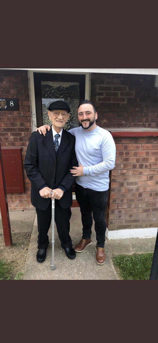 I know it gets branded a lot. This man is a legend in his own right. A gentleman, a man with pride, a man with dignity and is very proud. He’s my grandad and I’m very proud to say he’s my bestest friend. He’s 94 and he’s still not willing to lose a fight! Keep fighting grandad ❤️