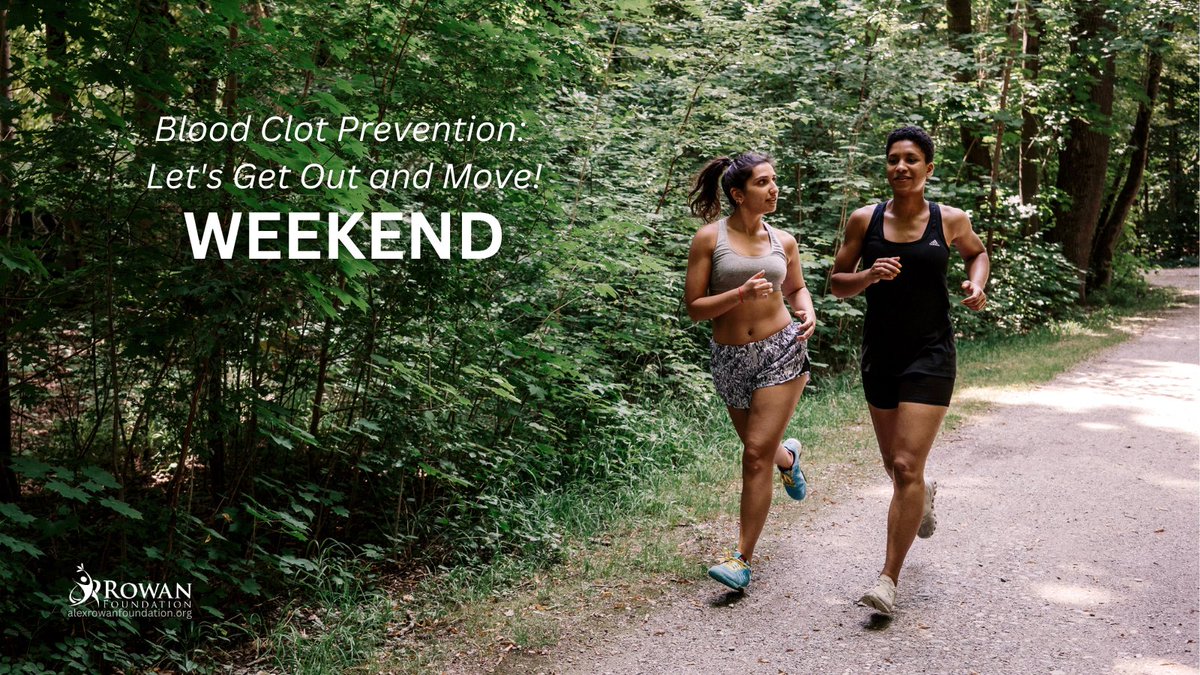 alexrowanfound's tweet image. Exercise is an excellent way to stay healthy and reduce your #bloodclot risks. Whether you run, walk, bike, swim, or hike, try to get outdoors and get moving this weekend. Don&apos;t forget to stay hydrated...and enjoy!
#womenshealth #hormonalbirthcontrol #risks #prevention #exercise