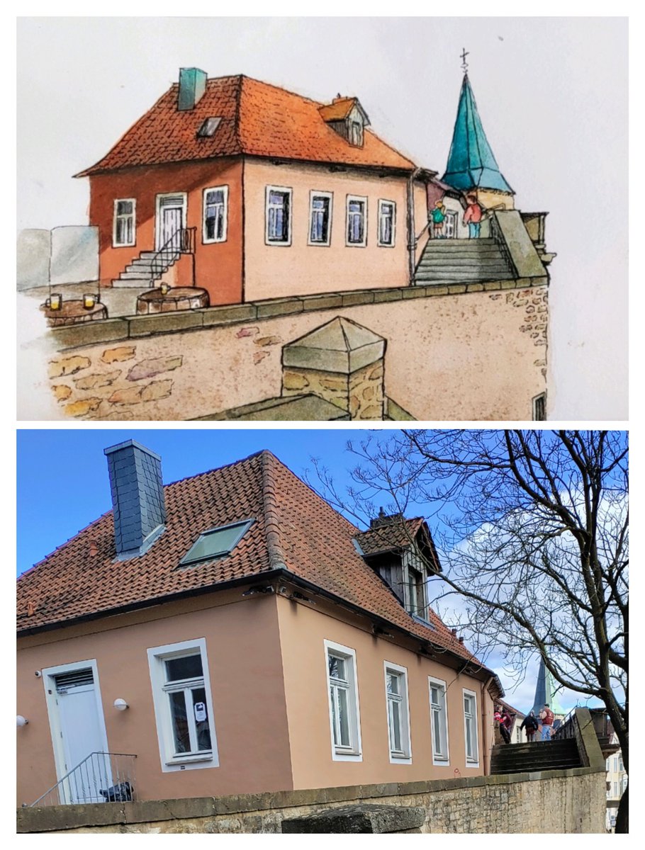 Heger Tor, Osnabrück

#urbansketch #urbansketching ##usk #uskgermany
#skizze #sketch #housesketch
#hausskizze #fachwerk #housesketching
#watercolorart #watercolor #aquarell #aquarelle #fineart
#IchMaleDeinHaus
#IPaintYourHome #ArtistOnTwitter