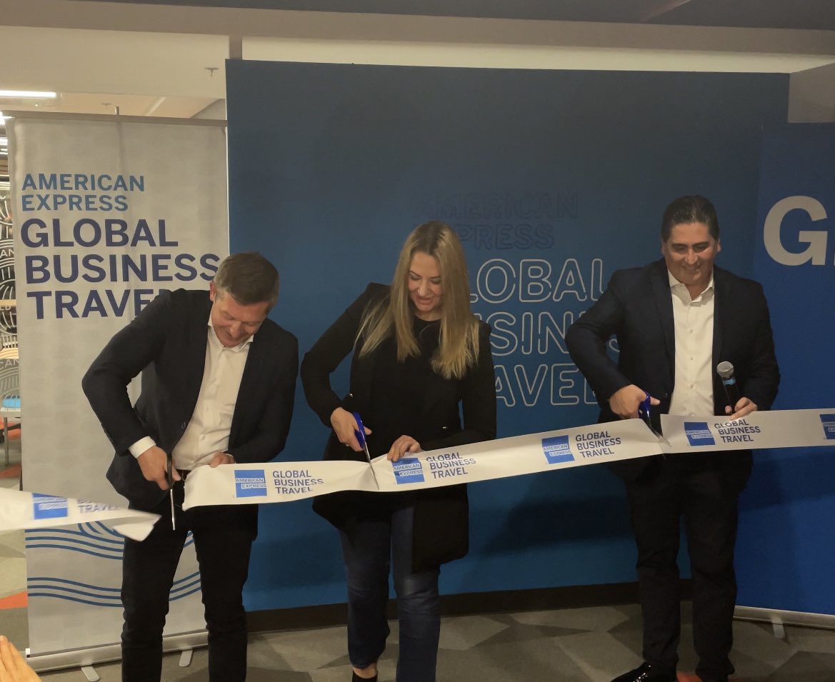 TuristampaNews's tweet photo. American Express Global Business Travel inauguró sus nuevas oficinas en la Ciudad de México, siendo los responsables del corte de listón, José Camarena, Jason Geall y Boriana Tchobanova.
#amexgbt #turistampa https://t.co/HKs39myTcq