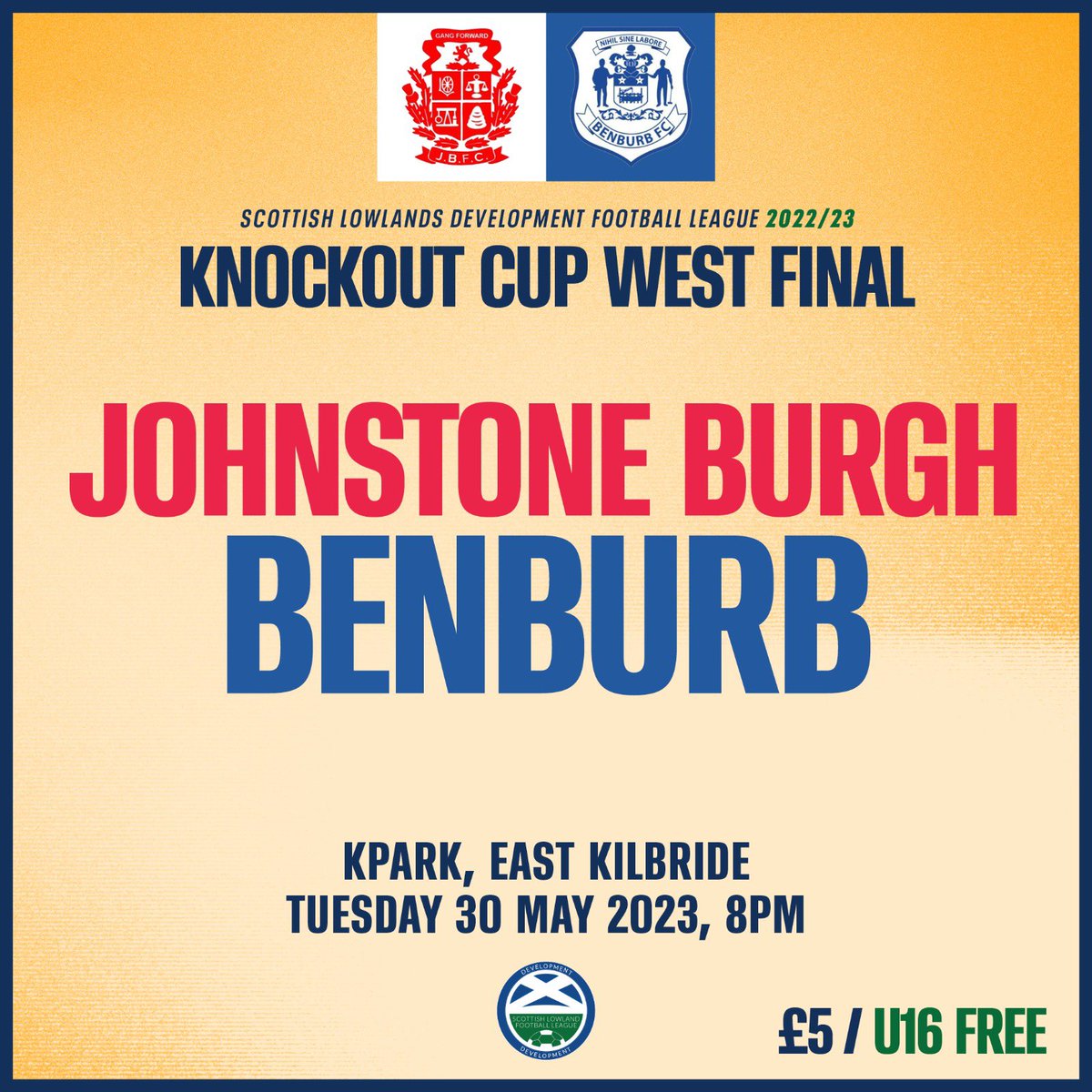 BenburbU20s's tweet photo. KO CUP CHAMPIONS 🏆

Johnstone Burgh - 3
Benburb - 3

Goals:

Dawson
McDermott 
Cusick

A game we probably should have won in normal time but in the end Benburb win 4-3 on penalties. Super Cammy Powell to the rescue after we looked dead and buried in the shootout.

💙 these boys https://t.co/r1MkK7Ntrd