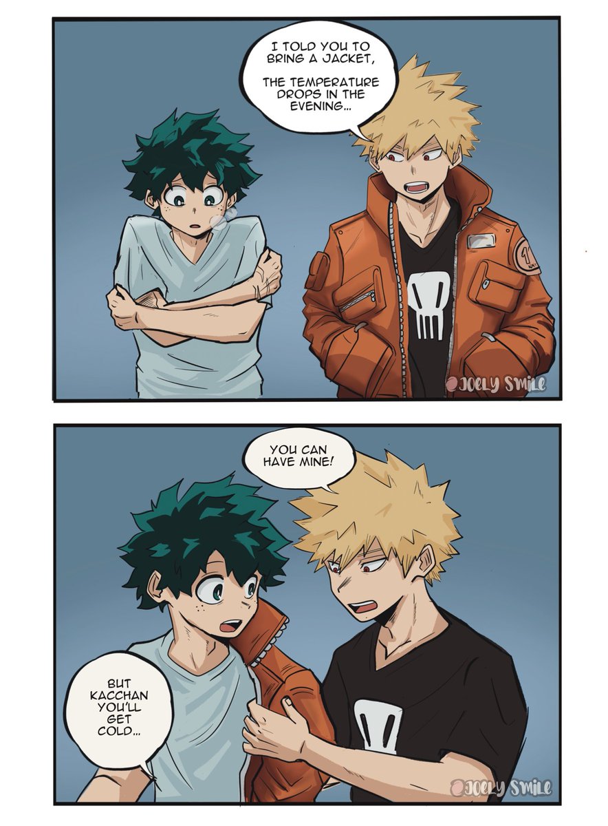 •The jacket• 🧡💚
Still not dating , they went out for All might movie together ☺️…
#bkdk #bakudeku #ktdk