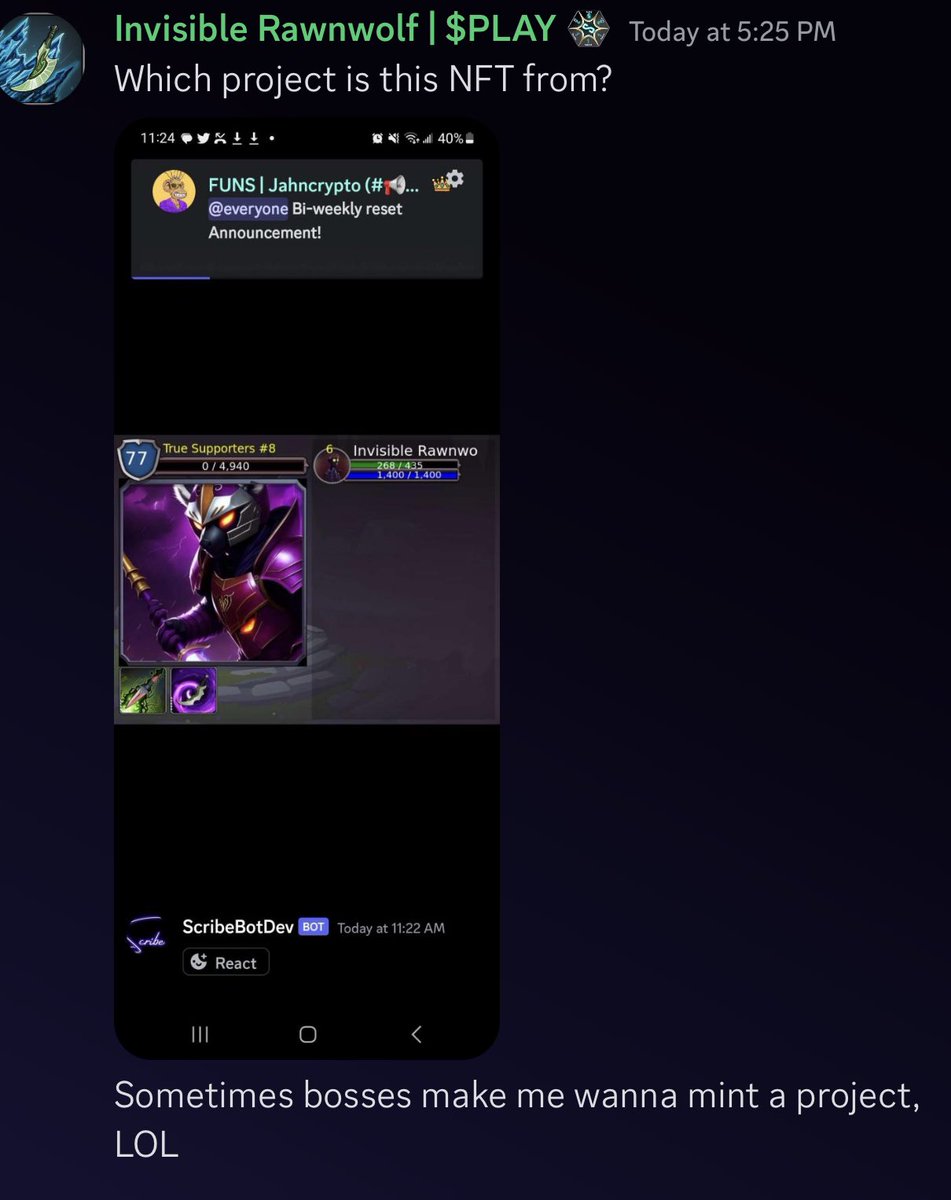 Ladies and gentlemen, this is a superpower of @ConquestNFTGame! Bosses from your NFT collections show up and create some hype! We’ll be linking out to the collections ingame to make discovering projects easier.