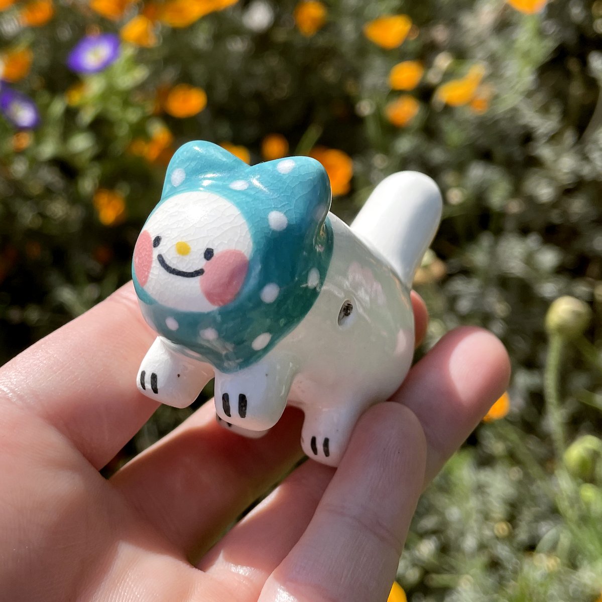 added a bunch of new ceramics to my shop including these lil pipes babyfrog.shop